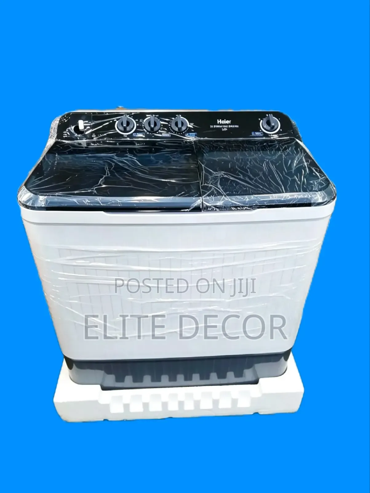 Haier 13kg Twin Tub Semi-Automatic Washing Machine (Htw130-M1217)