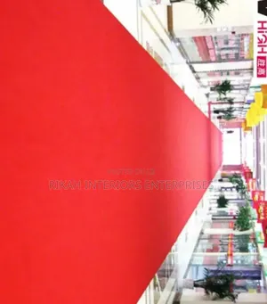 Red Quality Grass Carpets Grass Carpets Environmental Friendly