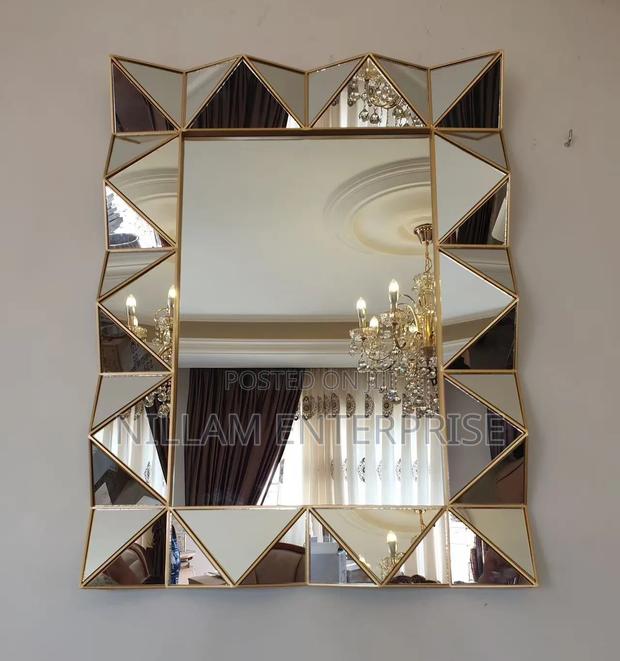  *Luxury Designer Panel Decorative Wall Mirror - thumbnail 2