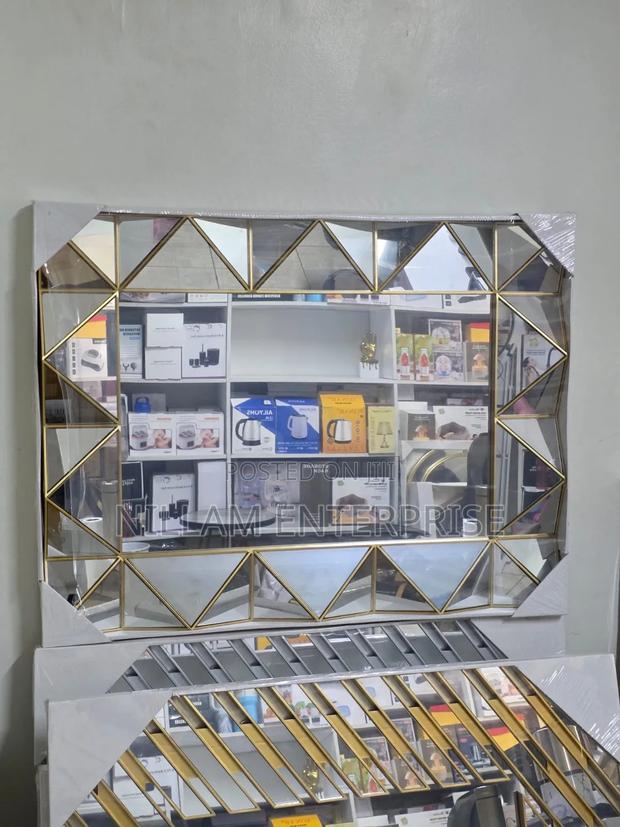  *Luxury Designer Panel Decorative Wall Mirror - thumbnail 3