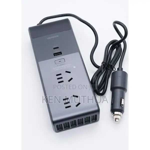 Ugreen Cd313 Vehicle-Mounted Inverter 12v to 220v 150w.
