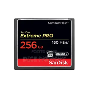 Sandisk Extreme Pro Cf 160mb/S 256gb VPG 65, Udma 7