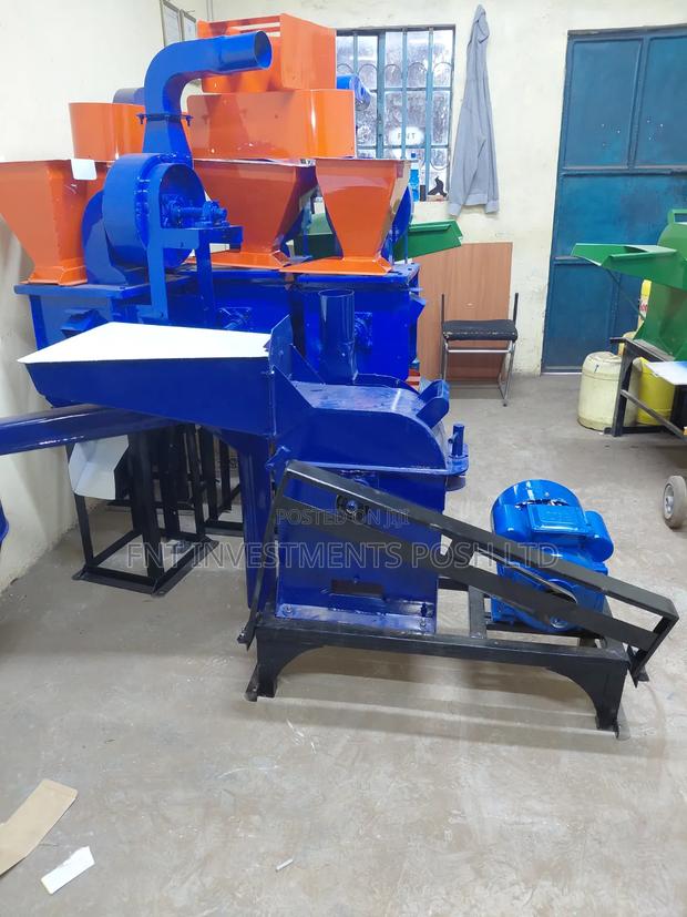 High Output Single Phase Grade 2 Posho Mill