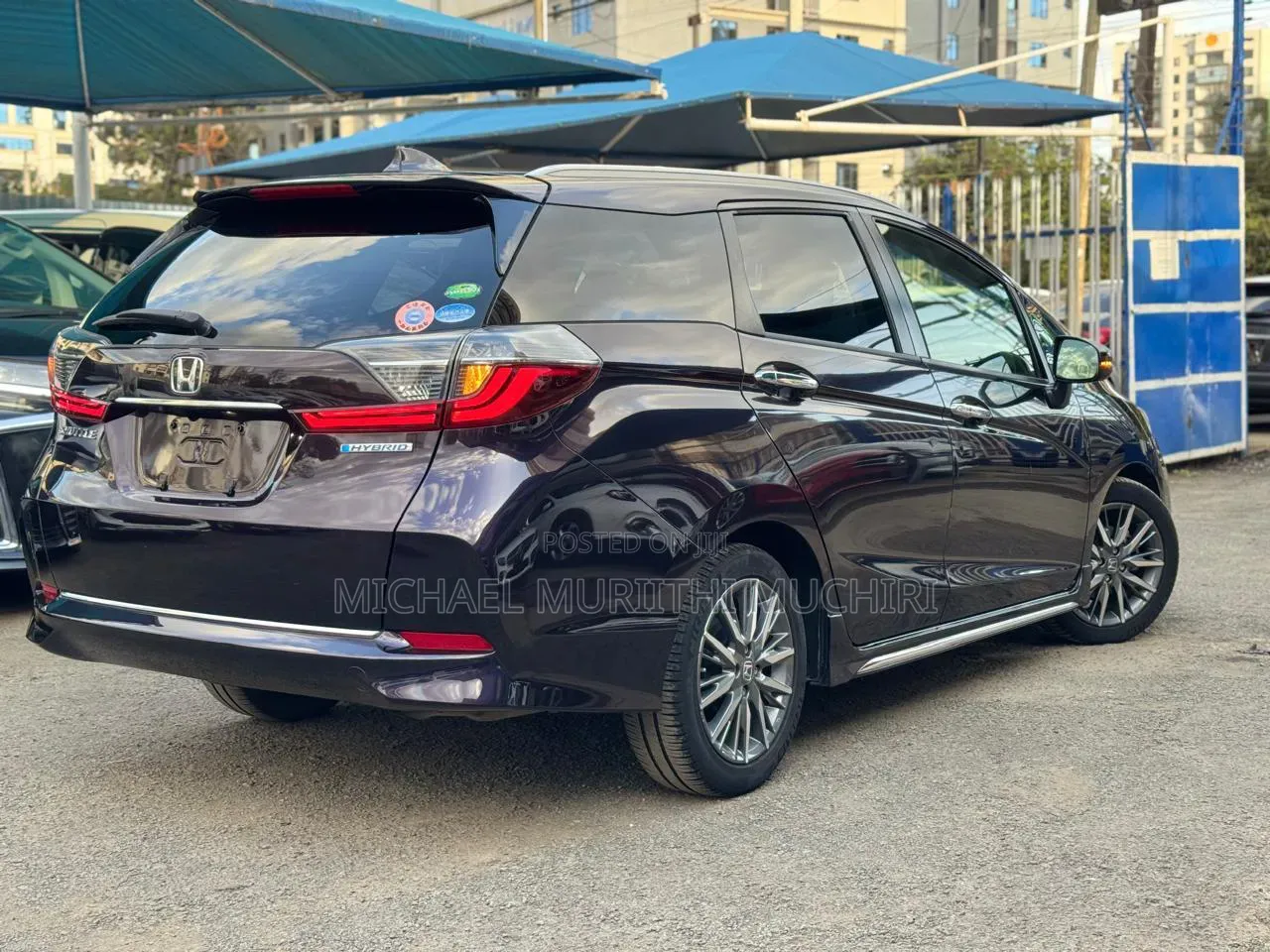 Honda Fit Shuttle 2019 Brown