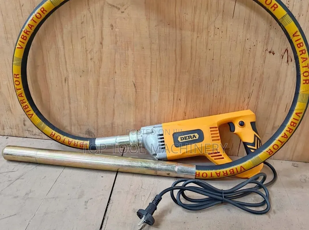 Portable Dera Electric Concrete Vibrator Small With 3m Poker Shaft