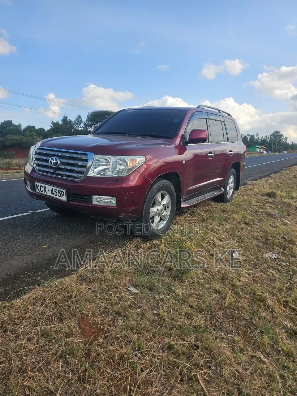 Toyota Land Cruiser 2010 Red
