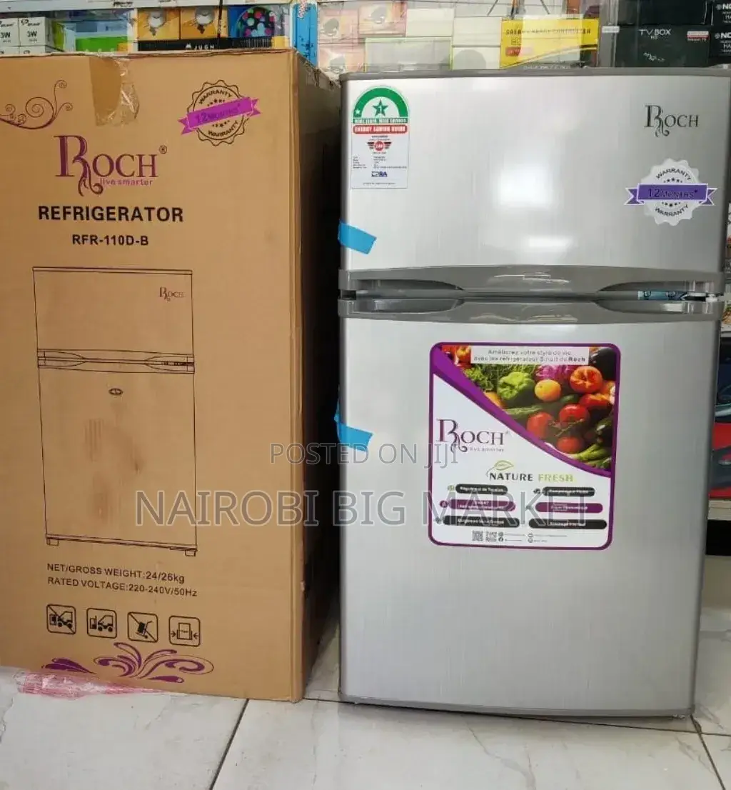 Roch 95litres Fridge Double Door