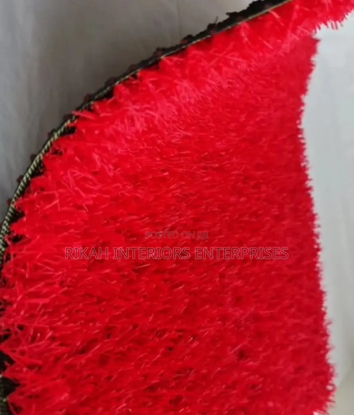 Double Layer Red Grass Carpets Grass Carpets Environmental Friendly