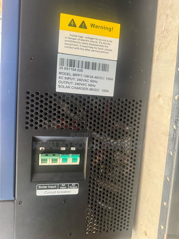 Snadi Inverter 15kva 10kw 48vdc 100a - thumbnail 2