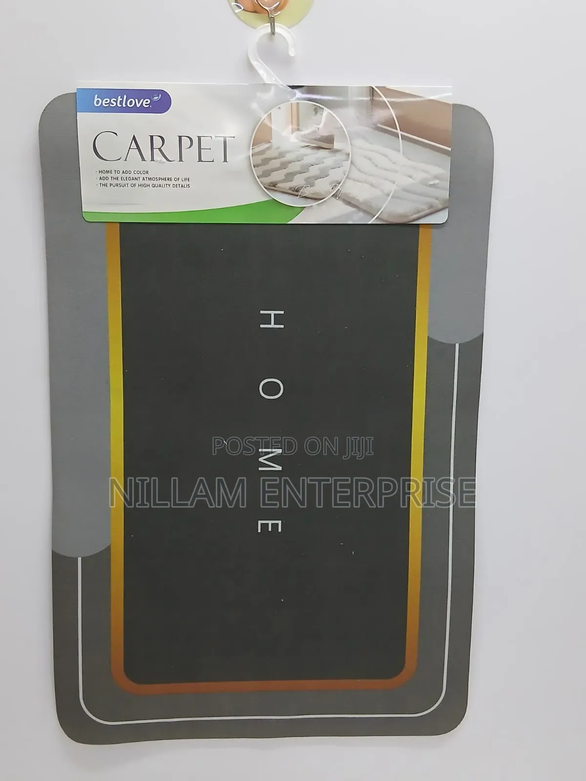 High Density Ant- Slip Rubber Bathroom /Kitchen/Door Mat