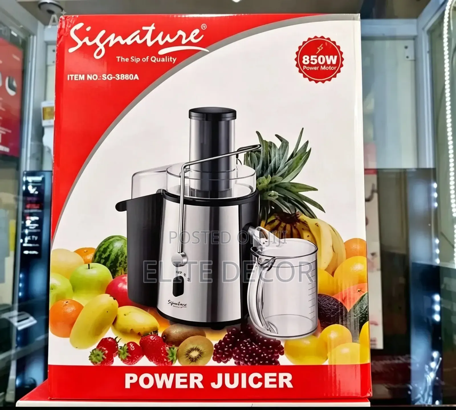 Signature Sg-1507 150w Slow Juicer – Cold Press Masticating Juicer