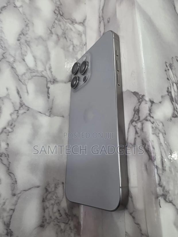 Apple iPhone 15 Pro Max 256 GB Silver - thumbnail 2