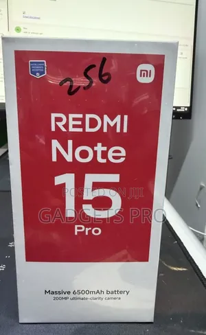 New Xiaomi Redmi Note 15 Pro 256 GB Red