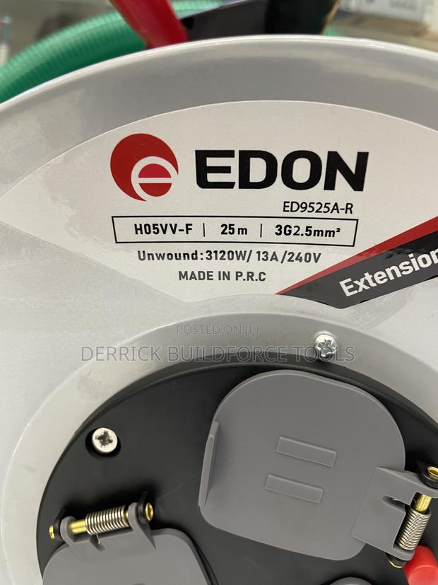 Edon 2.5mm X 25m Extension Cable Reel - thumbnail 2