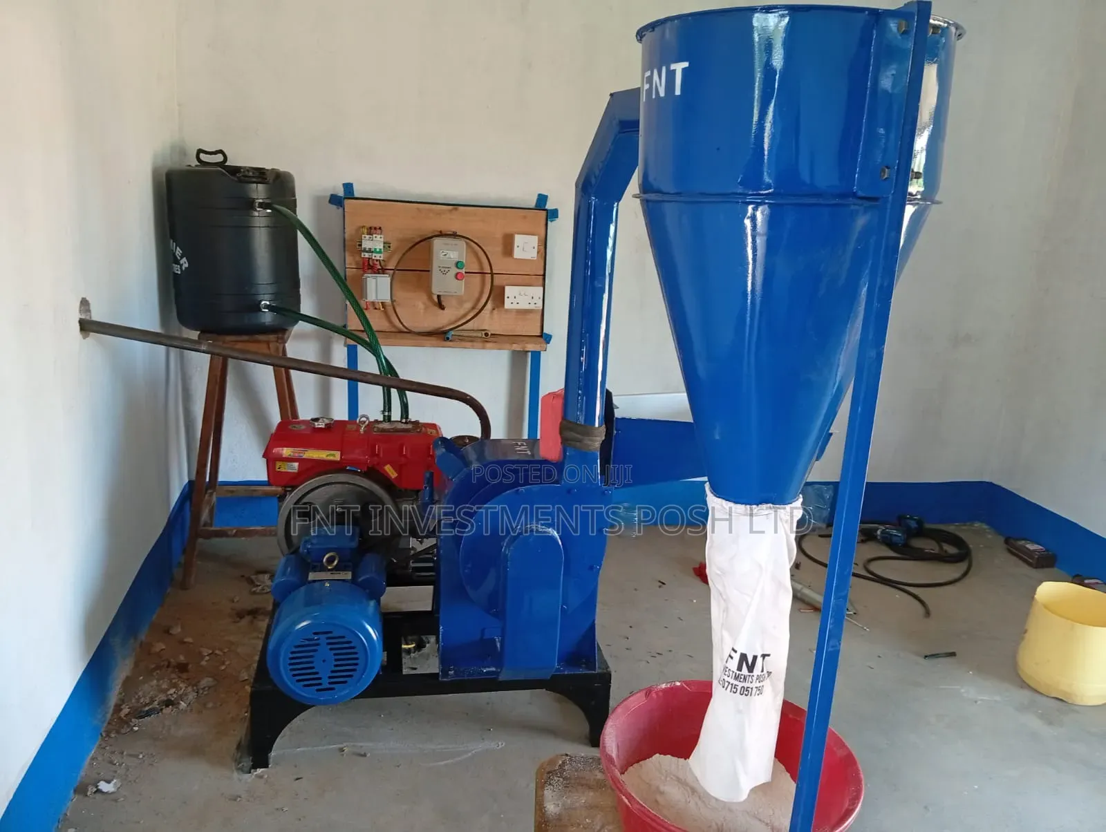 Seamless Dual-Drive Maize Mill
