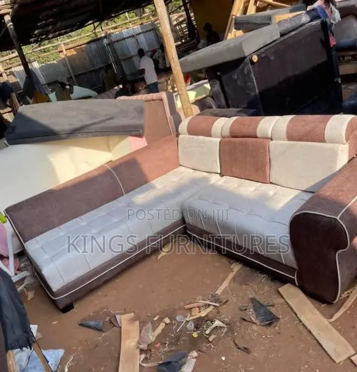 Modern L-Shaped Sectional Sofa