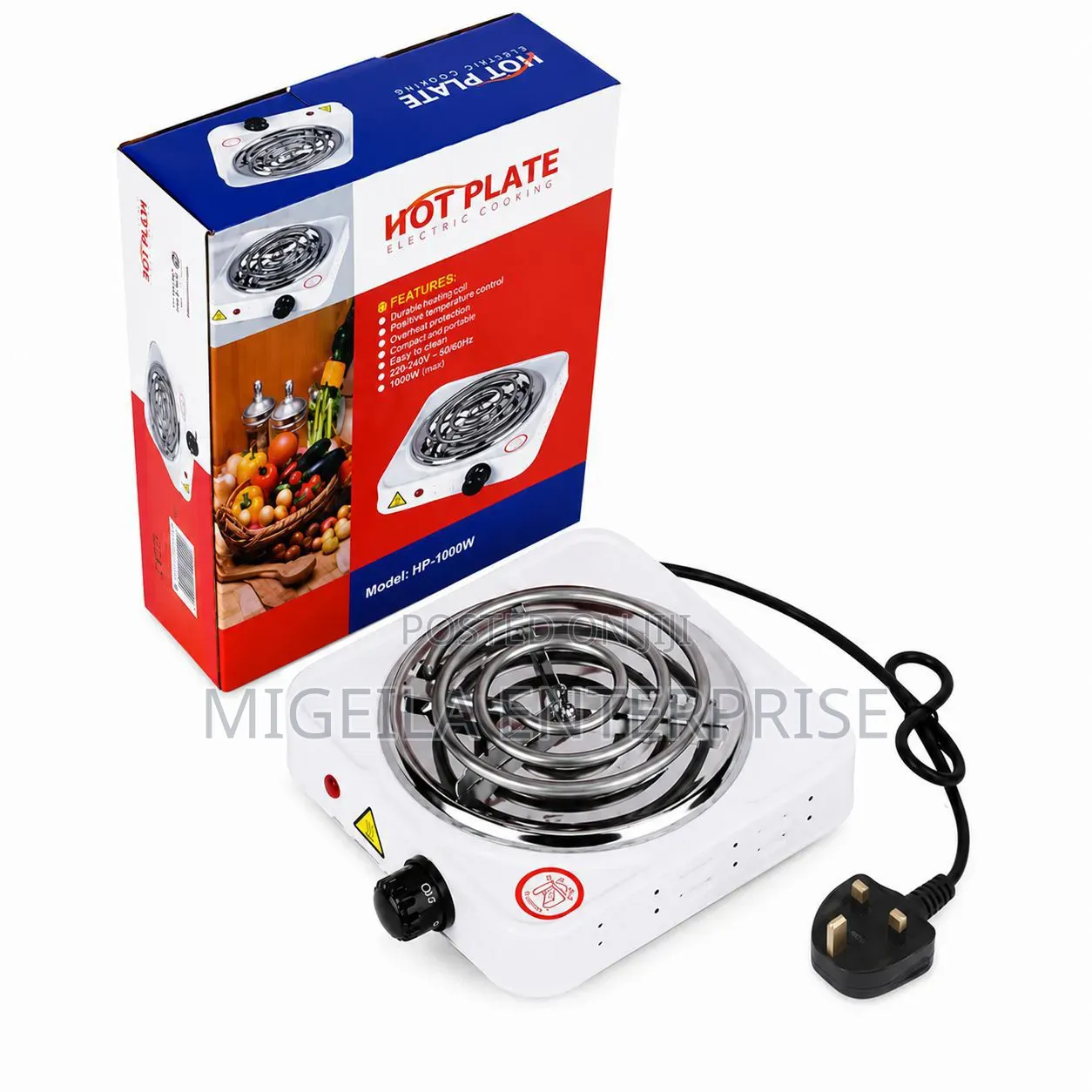 Hotplate Electric Coil Cooker