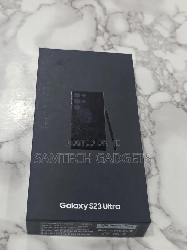 New Samsung Galaxy S23 Ultra 256 GB White