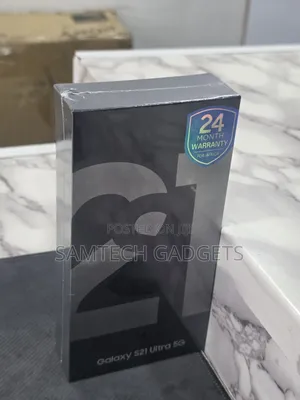 New Samsung Galaxy S21 Ultra 5G 256 GB Silver