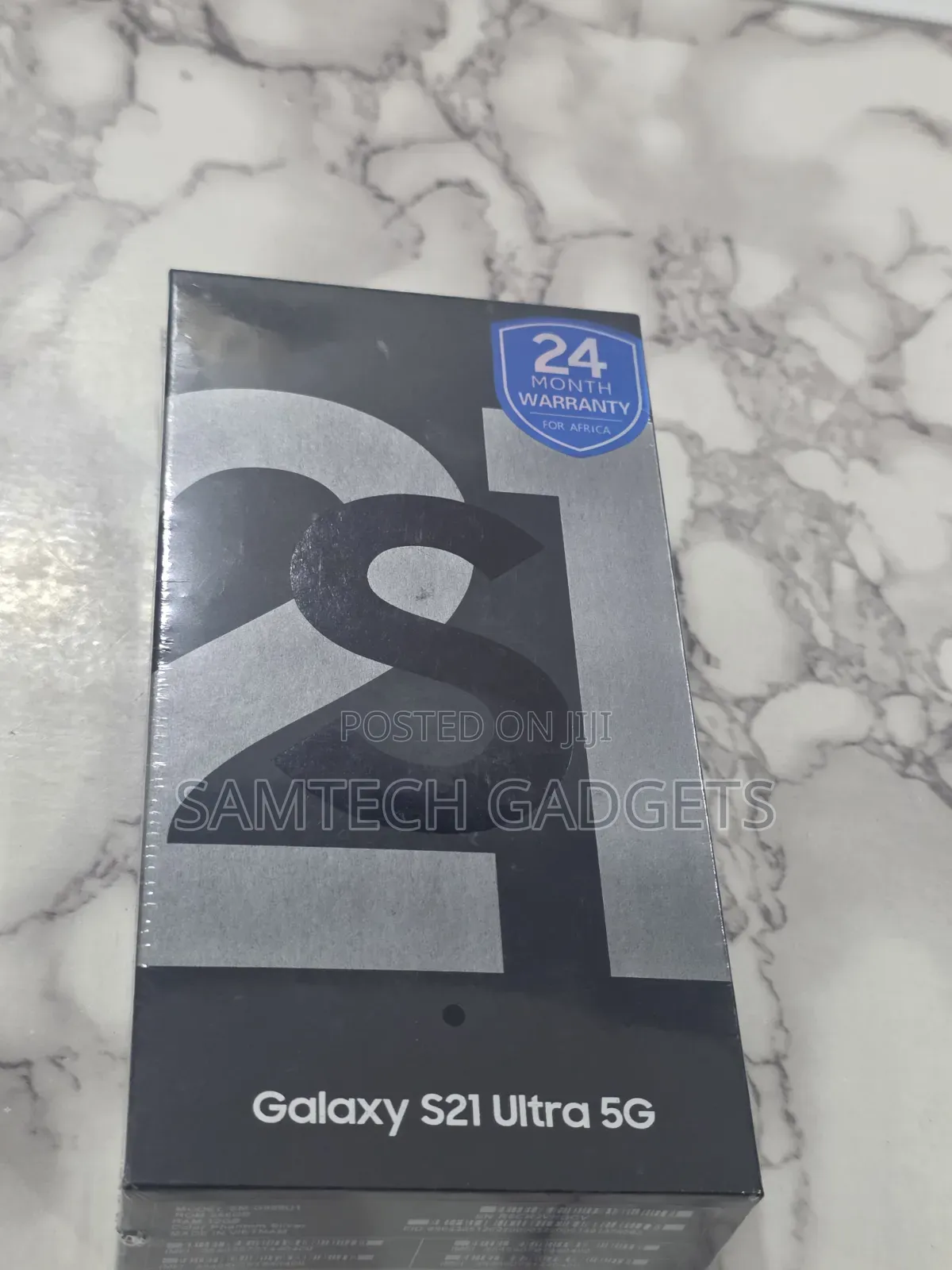 New Samsung Galaxy S21 Ultra 5G 256 GB Silver
