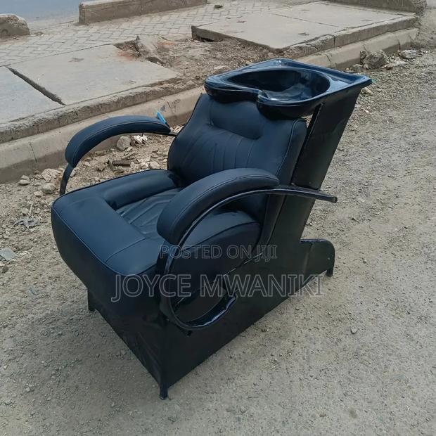 Sink Washing Chair, Black Plain  - thumbnail 2