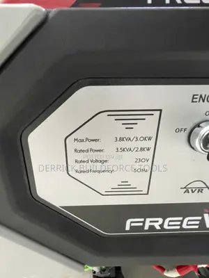 Freevel 3.5kva Petrol Powered Key Start Generator