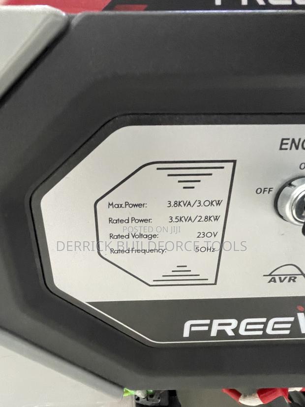 Freevel 3.5kva Petrol Powered Key Start Generator - thumbnail 2