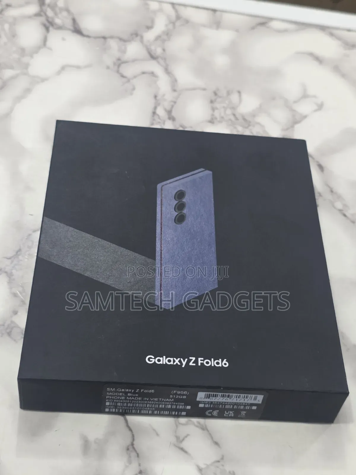New Samsung Galaxy Z Fold6 512 GB Blue