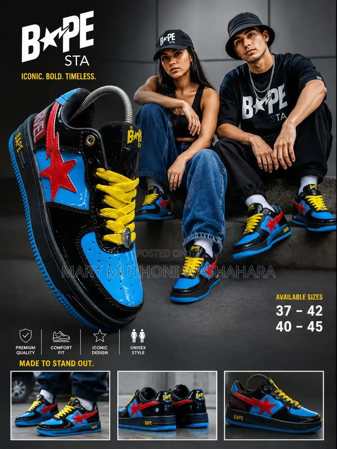 Bape Star Shoes