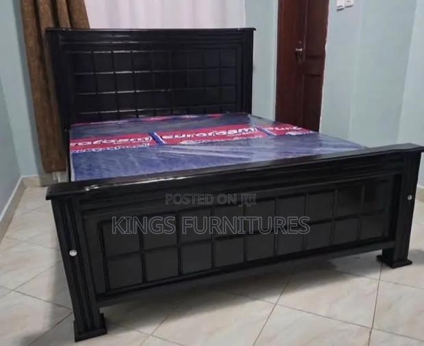 Modern Wooden Bed Frame - thumbnail 2