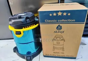 Nunix 15l Wet Dry Vacuum Cleaner – 1200w High Suction Vacuum