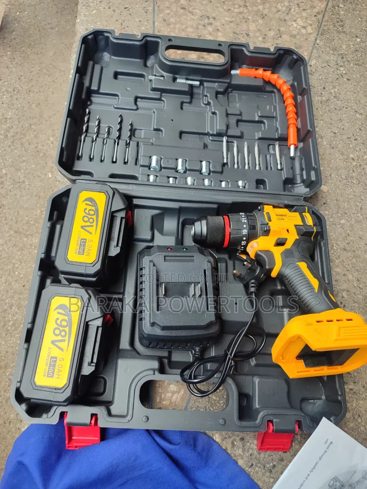 Cordless Drill 198v Brushless