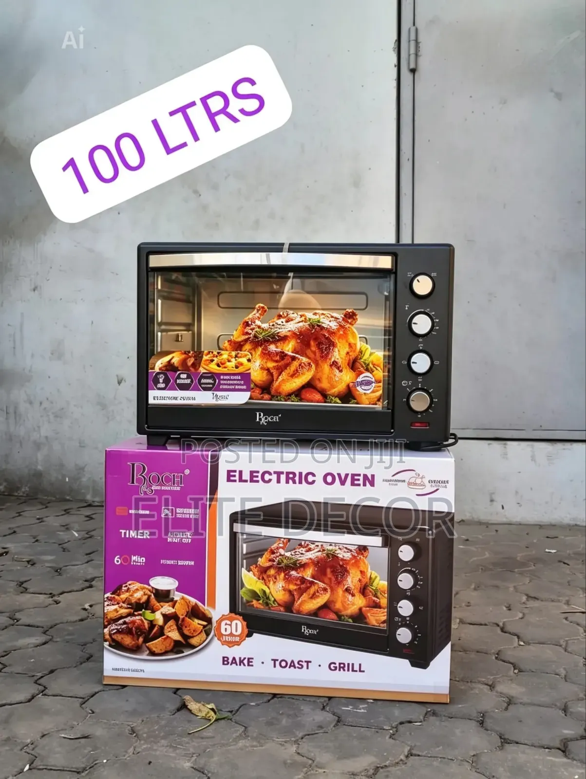 Roch Reo-100lm-G (B) 100l Electric Oven the Roch Reo-100lm-G (B
