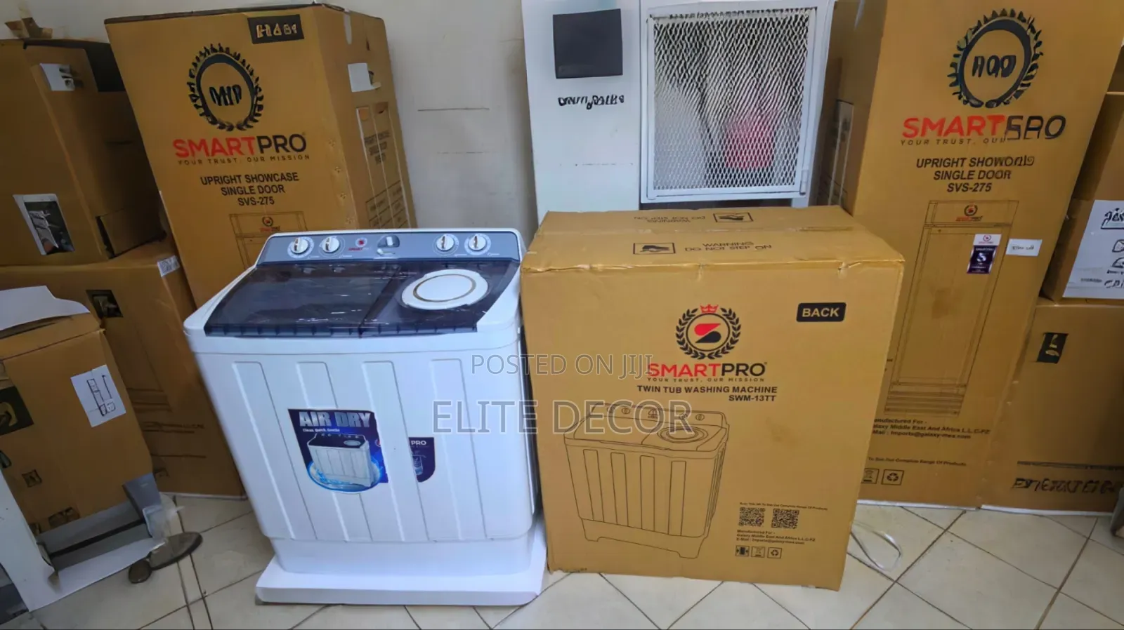 Smart Pro SWM-13tt – 13kg Twin Tub Washing Machine