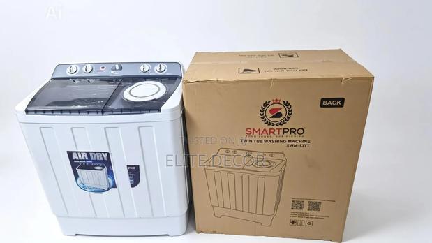 Smart Pro SWM-13tt – 13kg Twin Tub Washing Machine - thumbnail 2