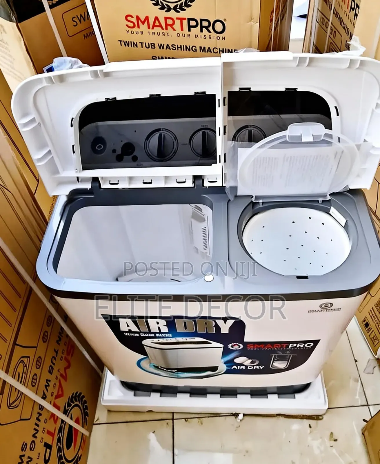 Smart Pro 10kg Washing Machine (Twin Tub / Semi-Automatic)