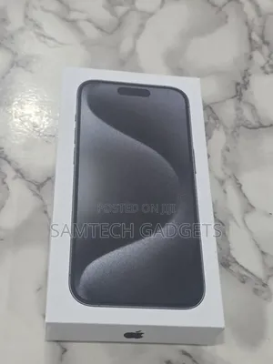 New Apple iPhone 15 Pro 256 GB Black