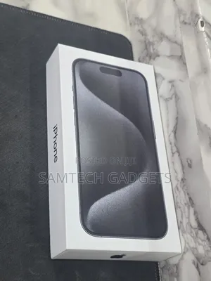 New Apple iPhone 15 Pro 256 GB Black