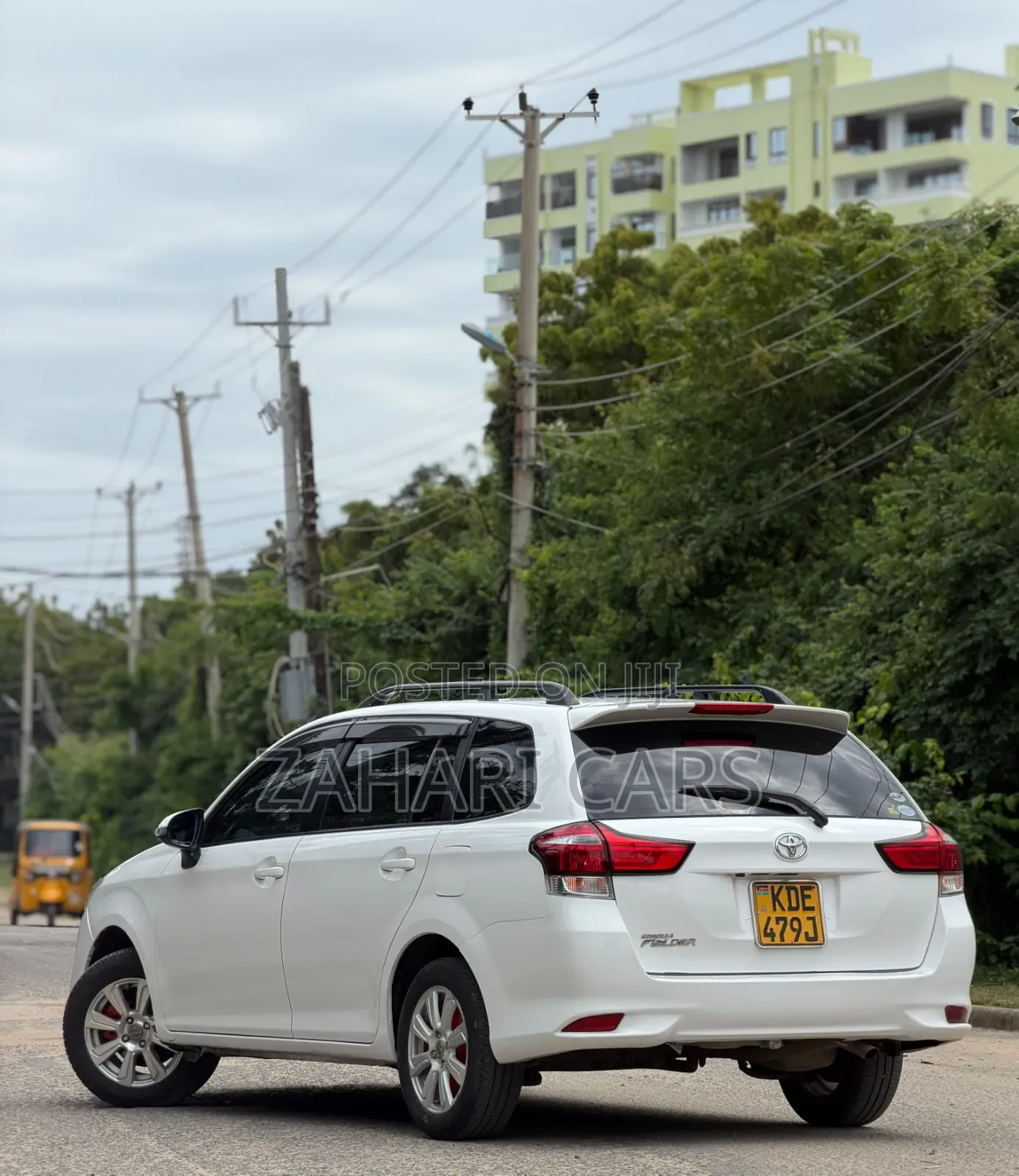 Toyota Corolla Fielder 2015 White