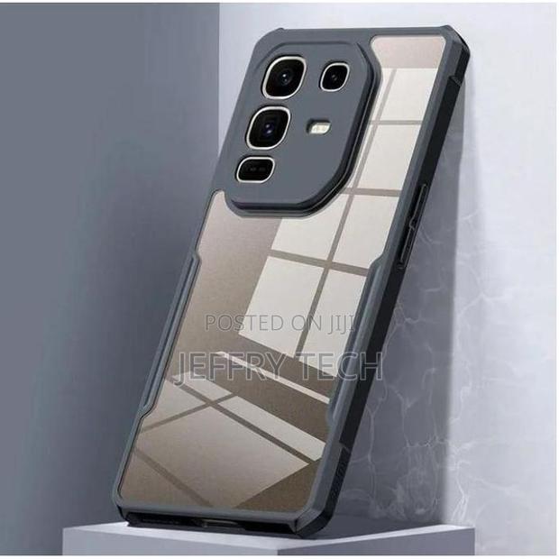 Infinix Note 50 Pro Transparent, Clear and Colorless With Black Edges