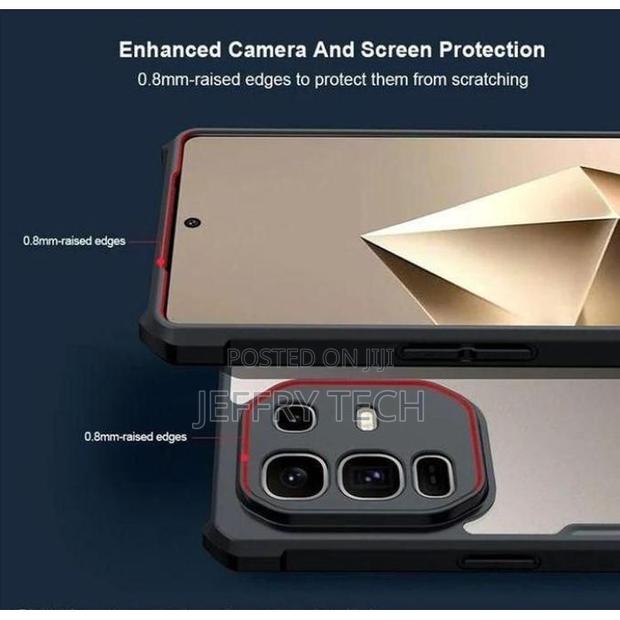 Infinix Note 50 Pro Transparent, Clear and Colorless With Black Edges - thumbnail 2
