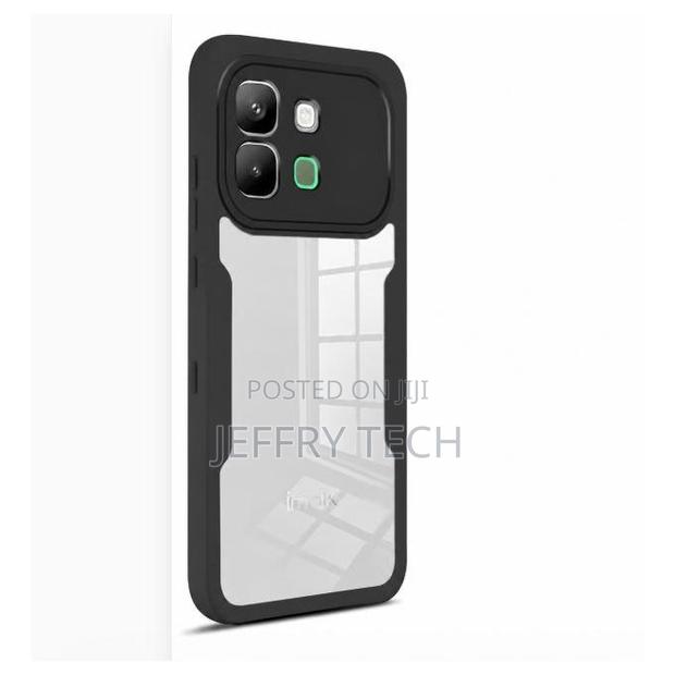 Infinix Note Edge Back Cover Transparent and Clear Tpu Anti-Scratch,