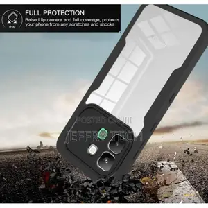 Infinix Note Edge Back Cover Transparent and Clear Tpu Anti-Scratch,
