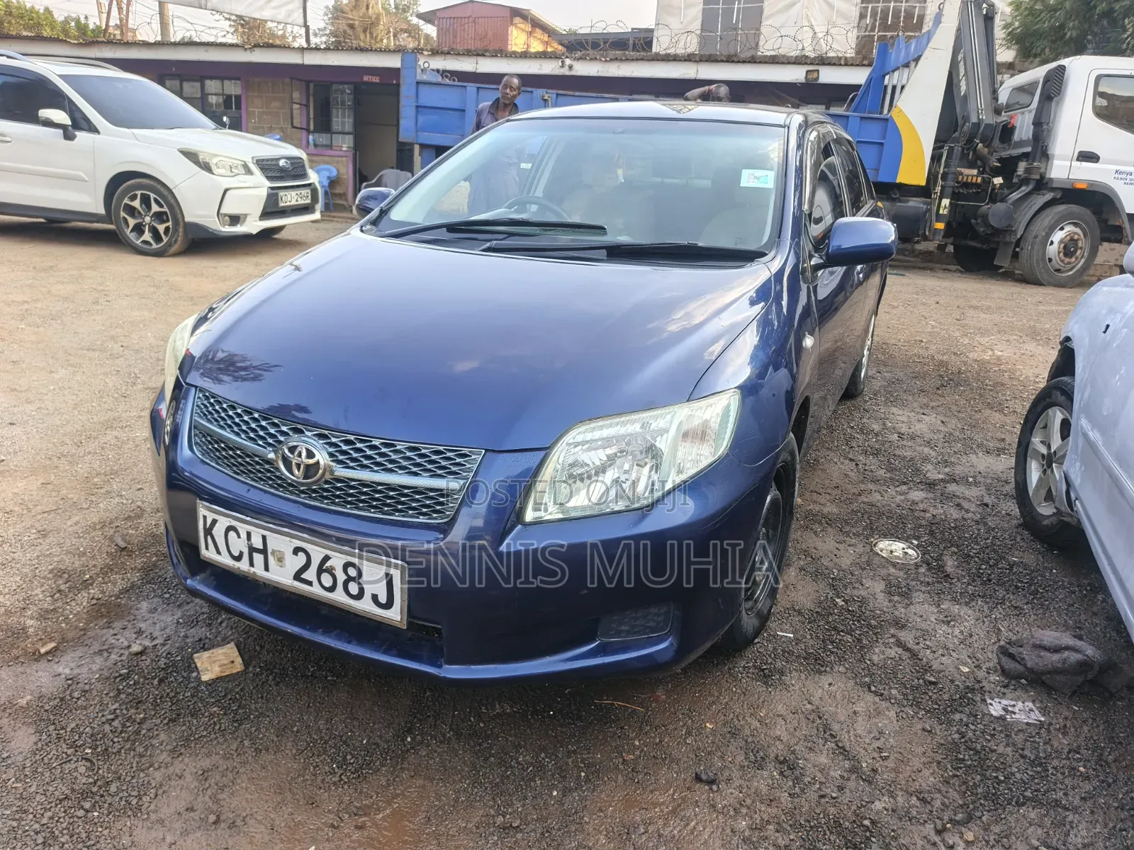 Toyota Axio 2008 Blue