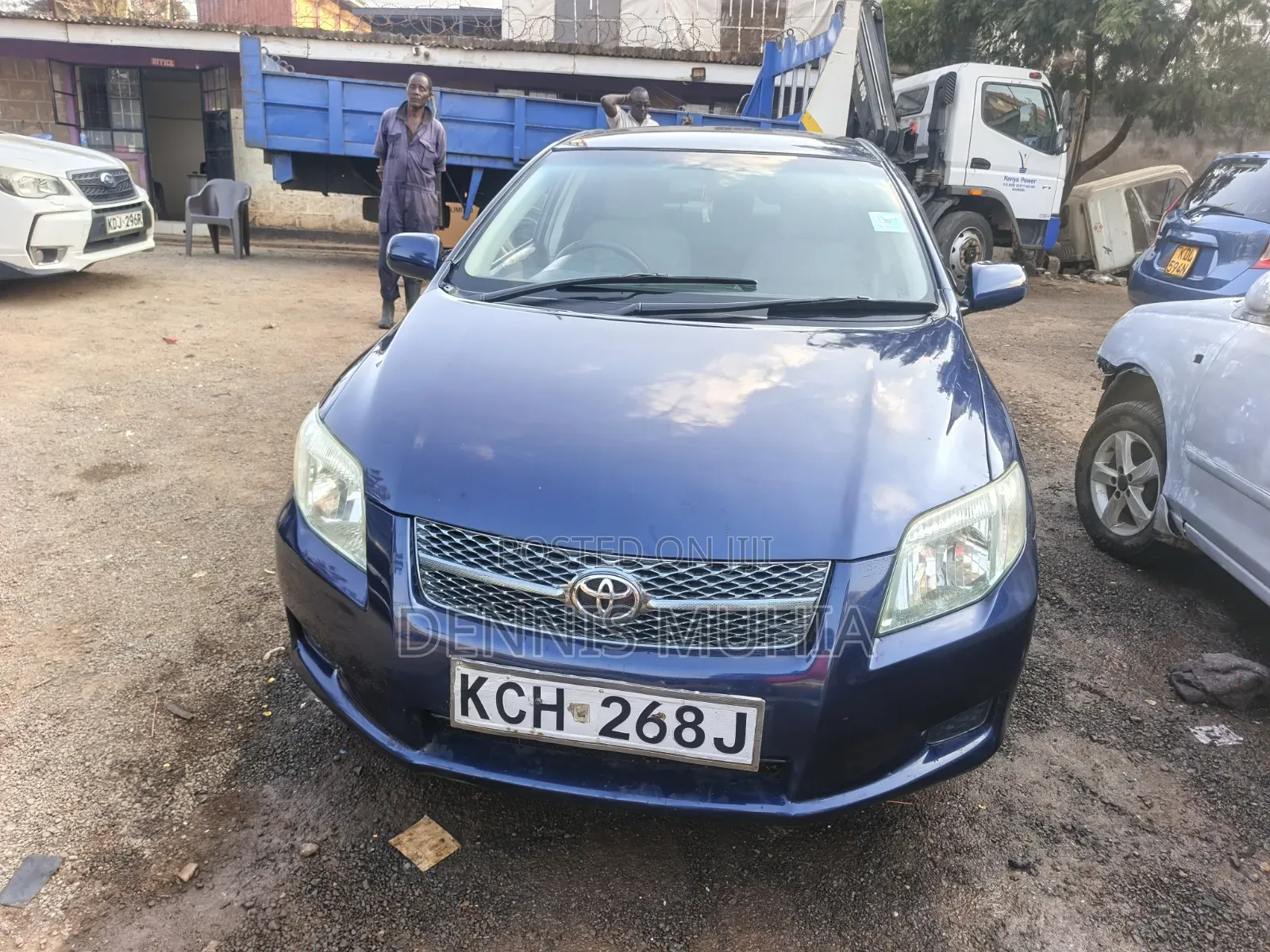 Toyota Axio 2008 Blue