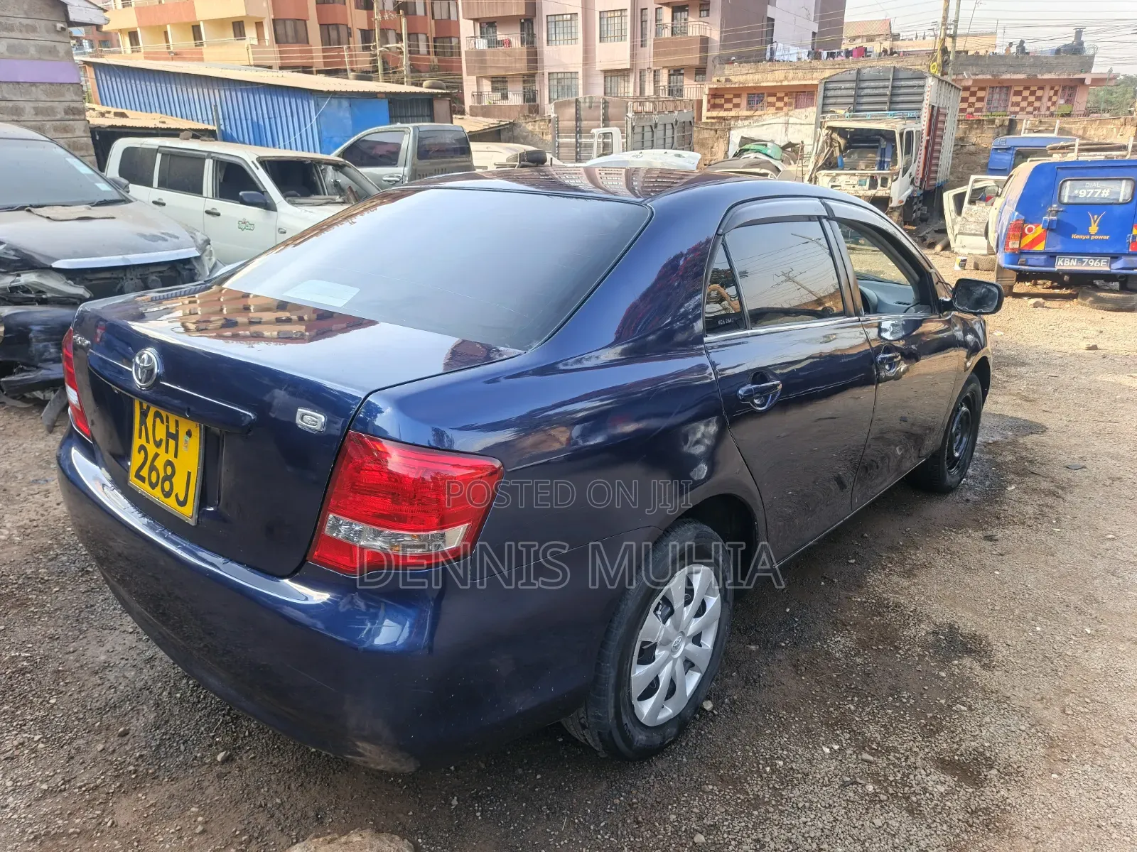 Toyota Axio 2008 Blue