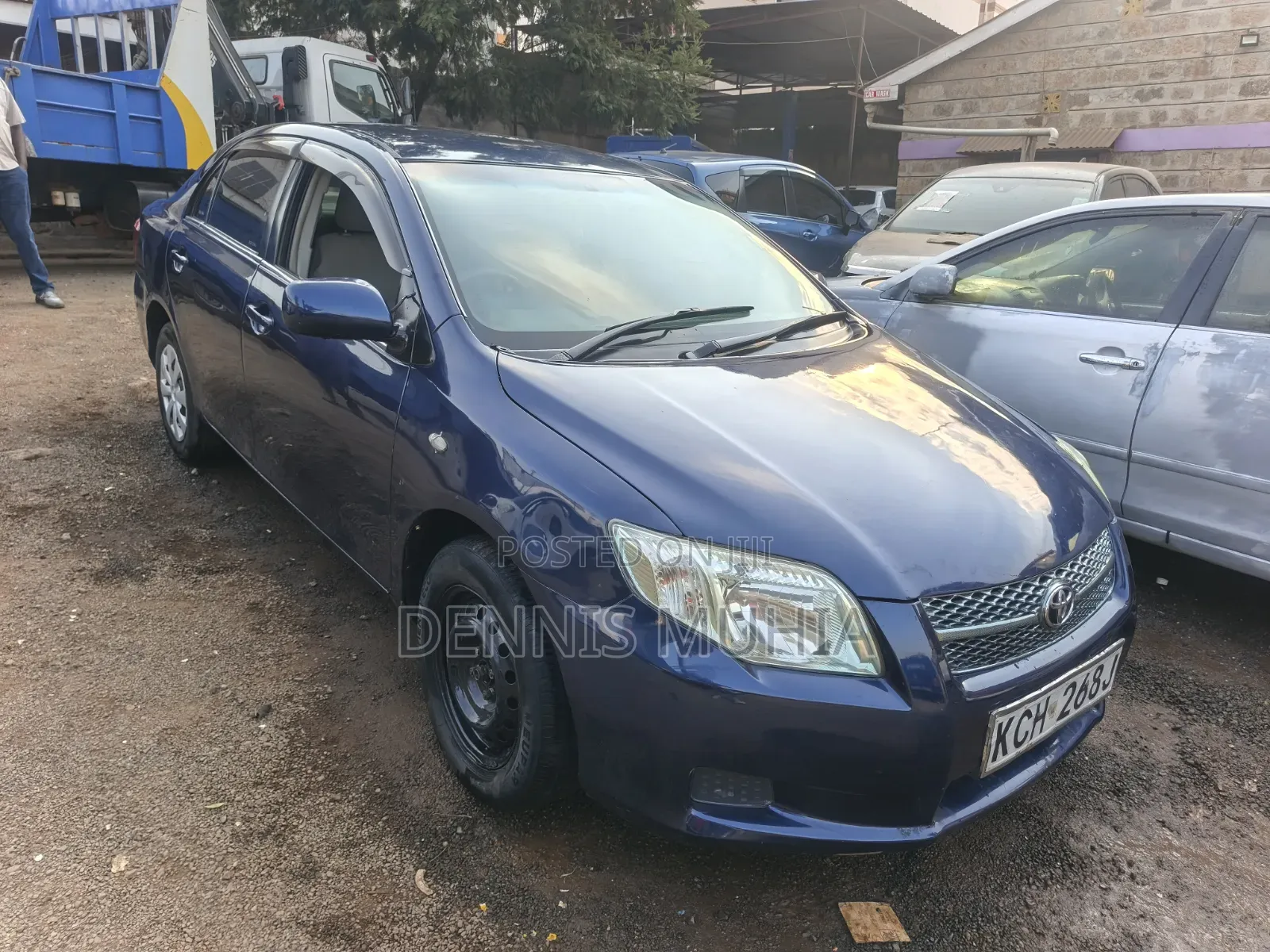 Toyota Axio 2008 Blue