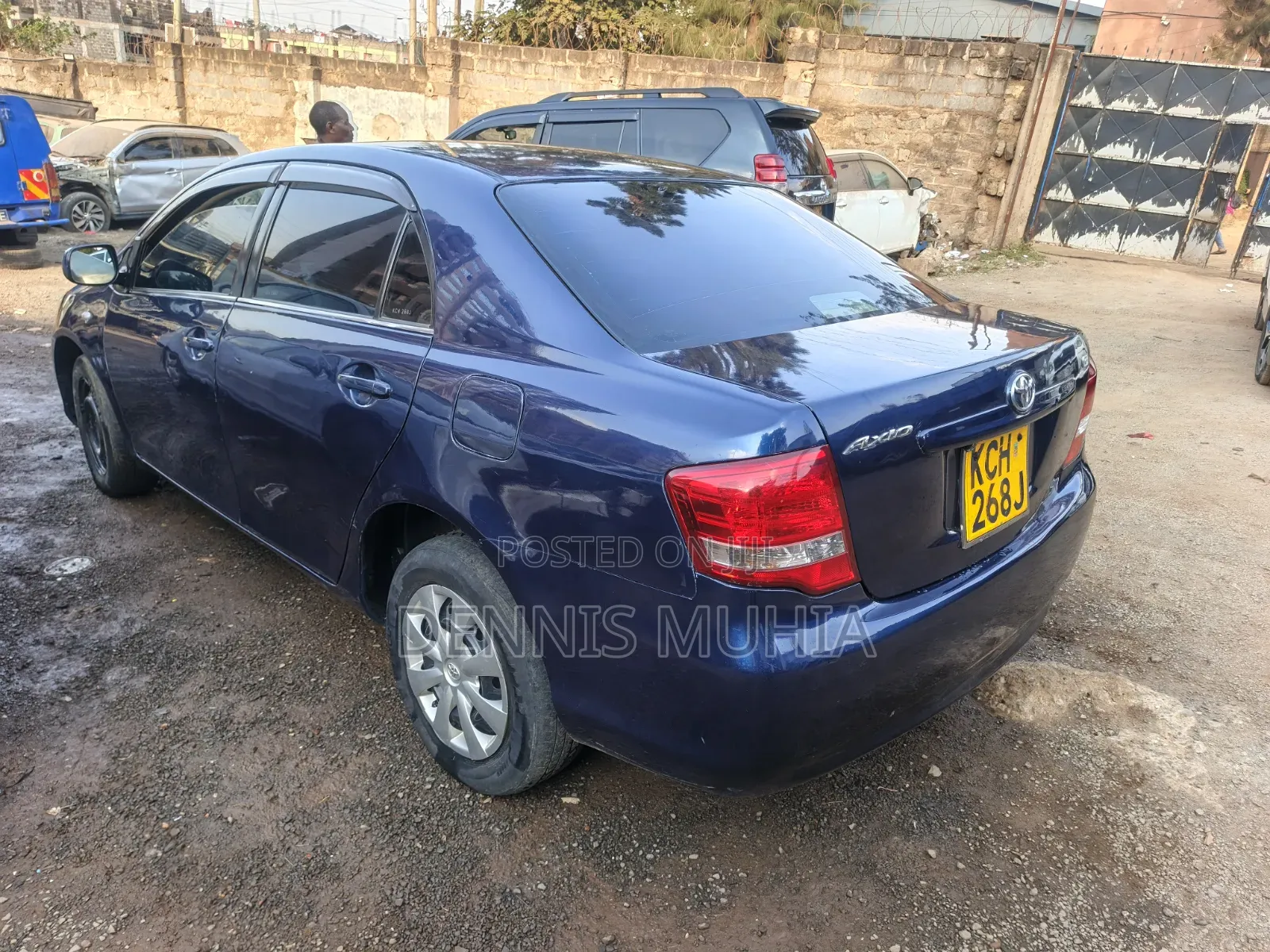 Toyota Axio 2008 Blue