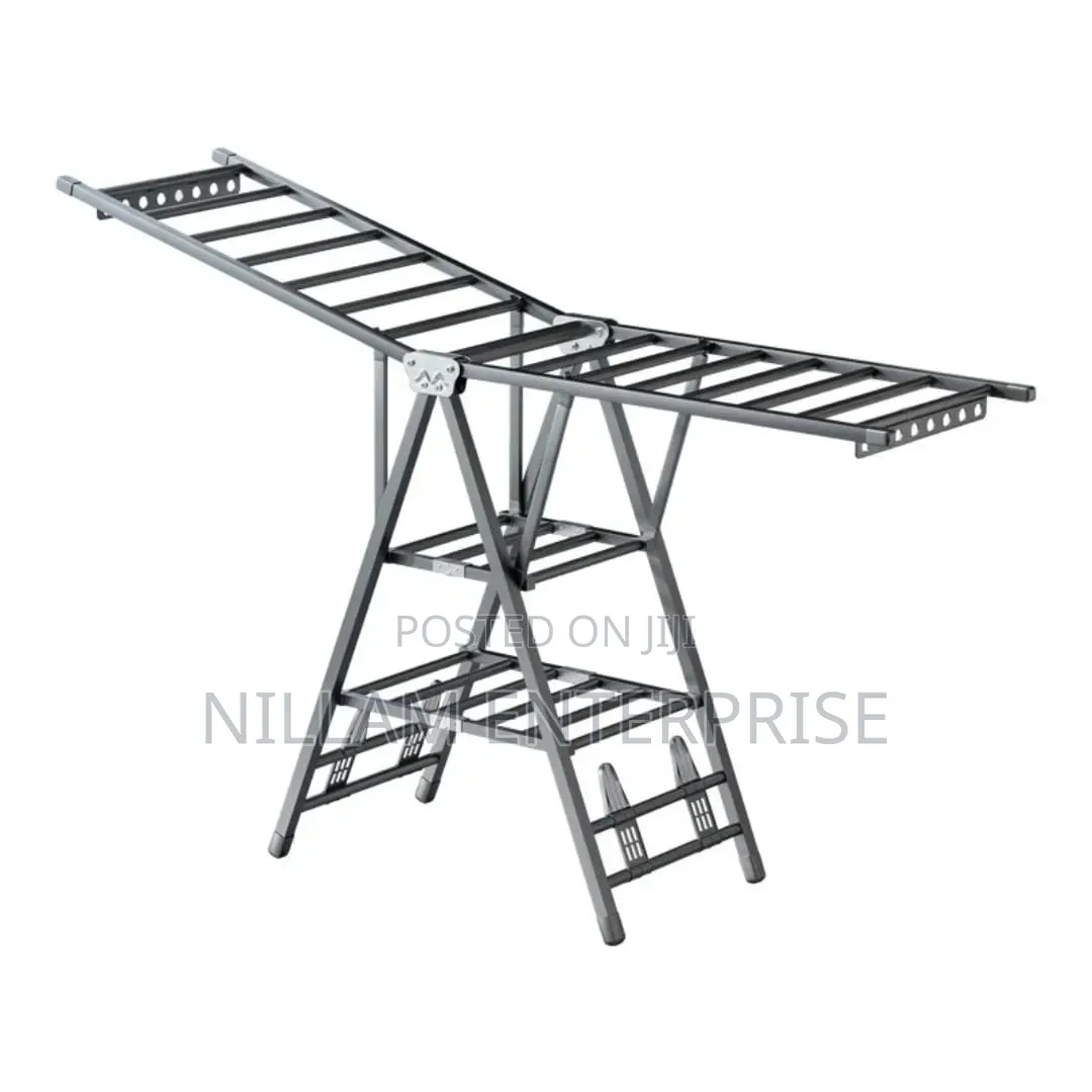 Movable Foldable/Portable Laundry Drying Rack