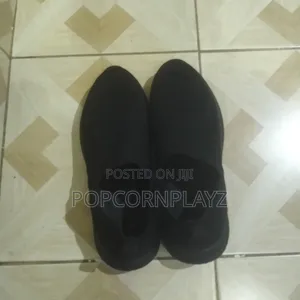 Black Mesh Slip-on Sneaker